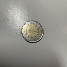 Moneta da 2 euro Molto rara Della Slovenia  Con omino stilizzato UEM 1999/2009