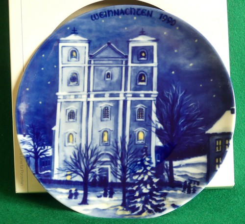 Piatto natalizio ceramica - piatto,