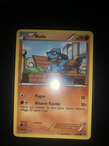 Carta pokemon riolu - pokemon,
