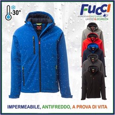 Payper Gale Pad Giubbotto Softshell da Lavoro Imbottito Impermeabile Cappuccio