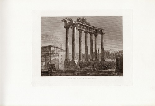 Tempio saturno roma di - di, saturno,