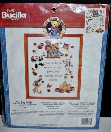 Bucilla baby kit punto - bucilla, croce