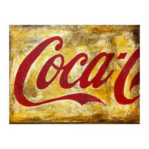 Coca cola insegna vintage - insegna,