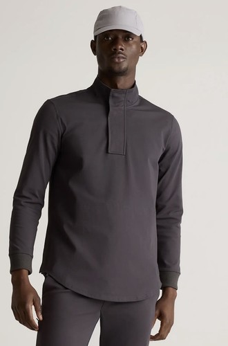 Maglione mezza zip quince - mezza, on
