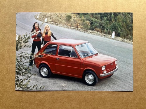 Fiat 126 press photograph - fiat,