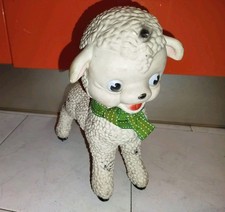 Raro pupazzo gomma pecora - pupazzo,