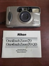 Nikon One Touch Zoom 70AF fotocamera 35 mm e manuale