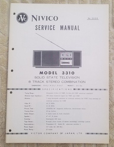 Manuale servizio jvc nivico - servizio,