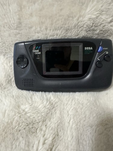 Sega game gear - gear, noire