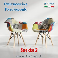 SET 2 Sedie Poltroncine in