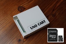 UnoCart Atari 800XL 130XE 65XE XEGS cartuccia SDRIVE SD card bianco