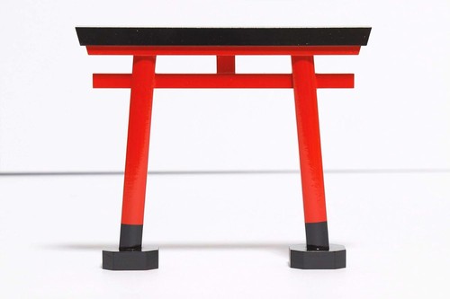Shinto inari red torii gate - inari,