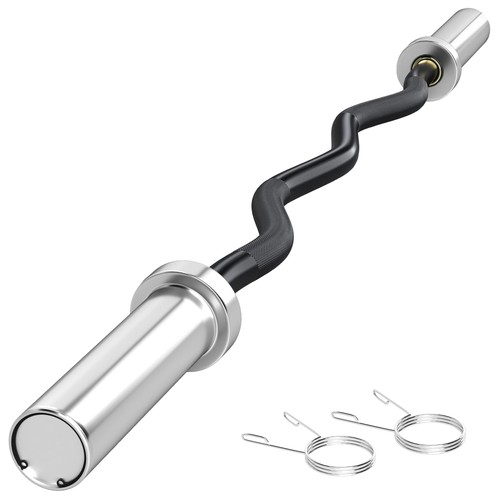 Sportnow 120cm curl bar - ez,