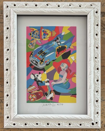 Ugo nespolo serigrafia - ugo,
