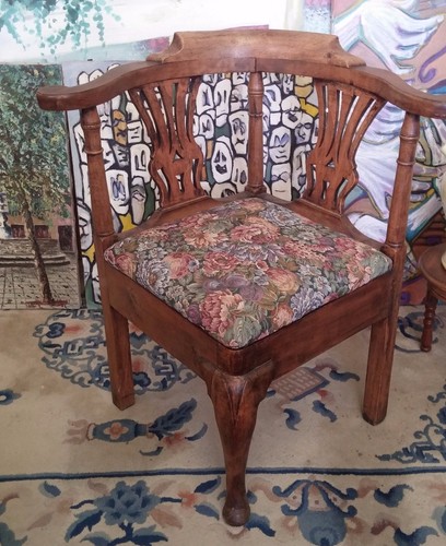 Sedia angolare georgiana del - sedia,