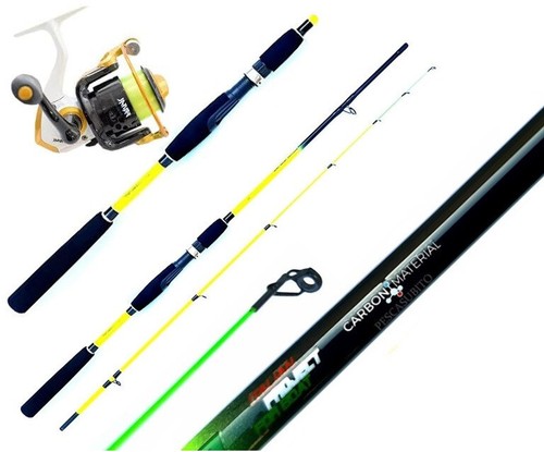 Kit canna pesca eging capture - pesca,