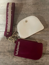 Portachiavi da polso con portafogli doppio sacchetto