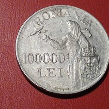 Romania Moneta 100000 Lei 1946
