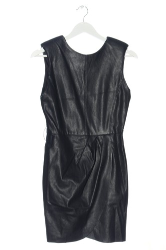 Zara basic abito ecopelle - basic,