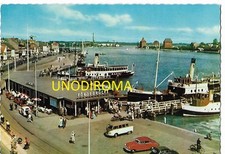 PRIMI ANNI '60 VOLKSWAGEN TRANSPORTER BULLI su FOTO CARTOLINA BORDI DENTELLATI