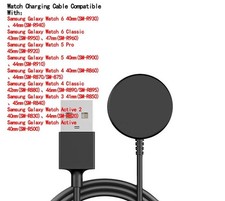 CARICABATTERIE WIRELESS PER SAMSUNG Galaxy WATCH SERIE 3 4 Classic 5 ACTIVE