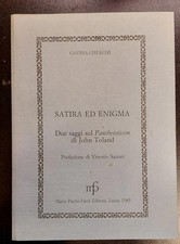 CHERCHI Gavina. SATIRA ED