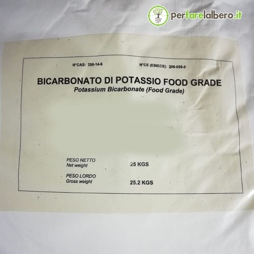 Bicarbonato potassio kg - potassio, 25