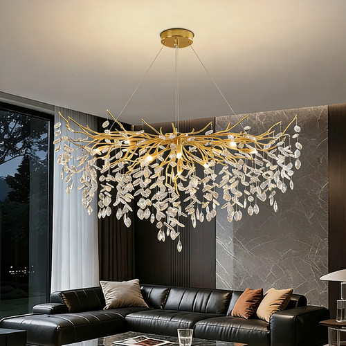 Lampadario cristallo goccia - , di