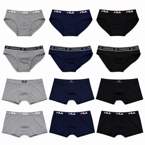 Boxer slip uomo fila e - boxer,