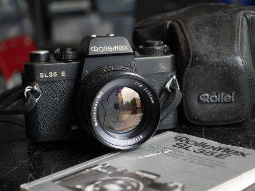 Rolleiflex sl35e fotocamera - rolleiflex,