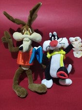 2 Peluche  Gatto Silvestro +