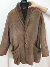 Montone shearling uomo - Vintage - Tg 54