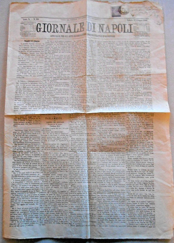 Antichi giornali giornale di - giornale,