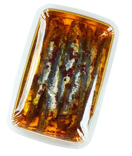 Alici sott olio piccanti - alici,