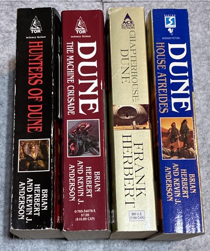 Lot dune books - 4,