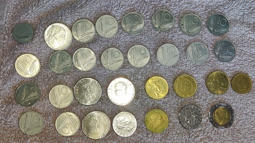 Lotto monete lire - lotto, italiane