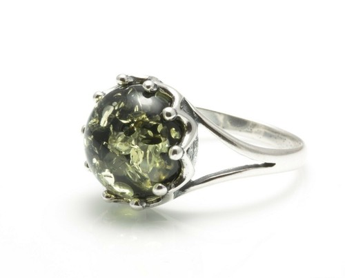 Anello ambra baltica naturale - baltica,