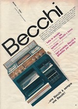 Anni '60 * Pubblicità Originale "Becchi S.p.A. Stufa, ...Una Becchi É Sempre Una