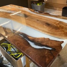 Tavolo da pranzo piano resina