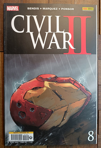 183 fumetto civil war ii - civil,