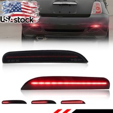 Smoked Rear Bumper Red LED