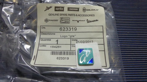 Logo emblema adesivo gts per - logo,