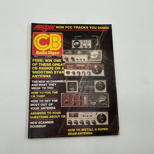 Vtg argosy radio digest - radio,