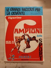 Album Figurine PANINI Campioni Dello Sport 1970-71 NON COMPLETO originale
