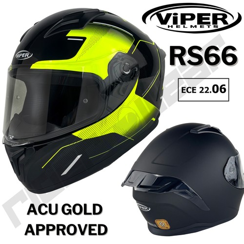 Casco moto integrale viper - moto,