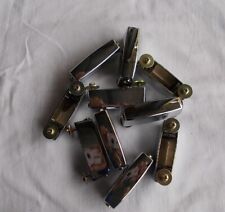 Blocchetto doppio 10 pezzi in metallo cromato per rullante snare di batteria  ?