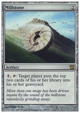 MTG MILLSTONE EXC - PIETRA DA MACINA MAGICA - 9TH - MAGIC