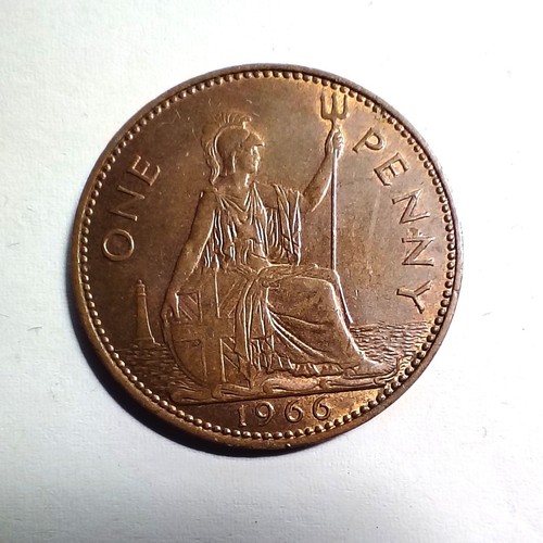 Moneta penny elisabetta - da,