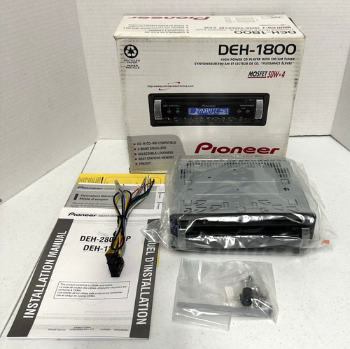 Pioneer deh 1800 unità - pioneer, testa