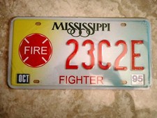 Targhe Americane MISSISSIPPI